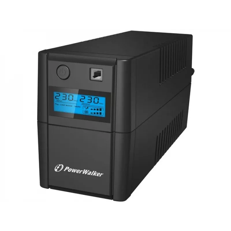 PowerWalker VI 850 SHL FR UPS (neprerušiteľný zdroj napájania) Line-Interactive 0,85 kVA 480 W 2 AC výstupy