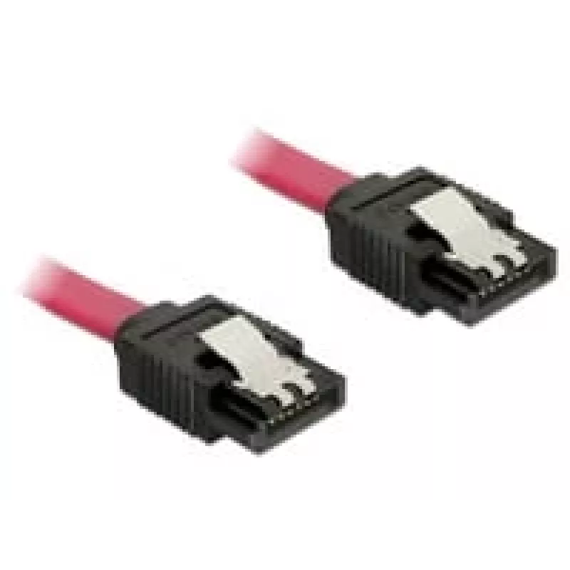 SATA kábel DeLOCK 82677 0,5 m červený