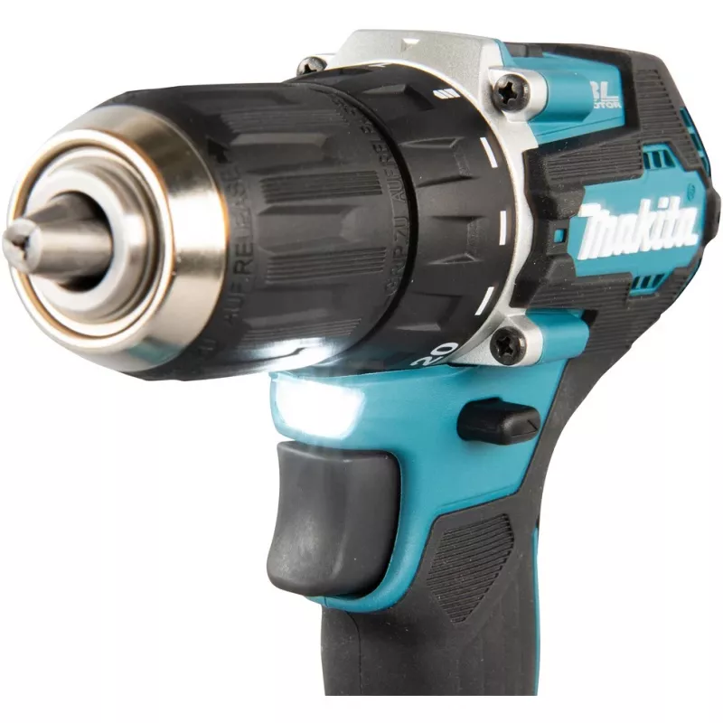 Makita DDF487RFE3 - Skrutkovač - akumulátorový - 1/4 palca šesťhran - 2 batérie - 18 V/36 V