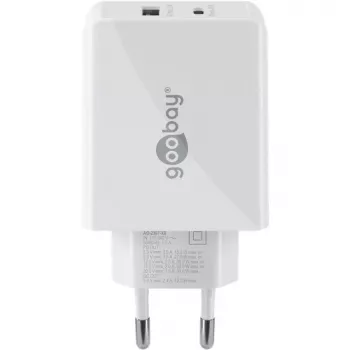 Goobay Dual USB-C™ PD (Power Delivery) rýchla nabíjačka (30 W) (61674)