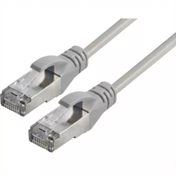 Sieťový kábel Captiva 80286 Patch kábel CAT 8 2m sivá