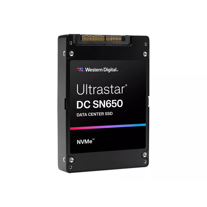 SSD disk WESTERN DIGITAL Ultrastar DC SN650 7680 GB U.3 PCIe TLC ISE