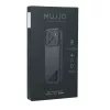 Mujjo Full Leather Case MagSafe puzdro pre iPhone 17 Pro sivá
