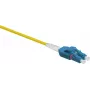 Sieťový kábel Helos optický patch kábel Uniboot LC/LC Duplex 9/125µm OS2 1,0m žltý