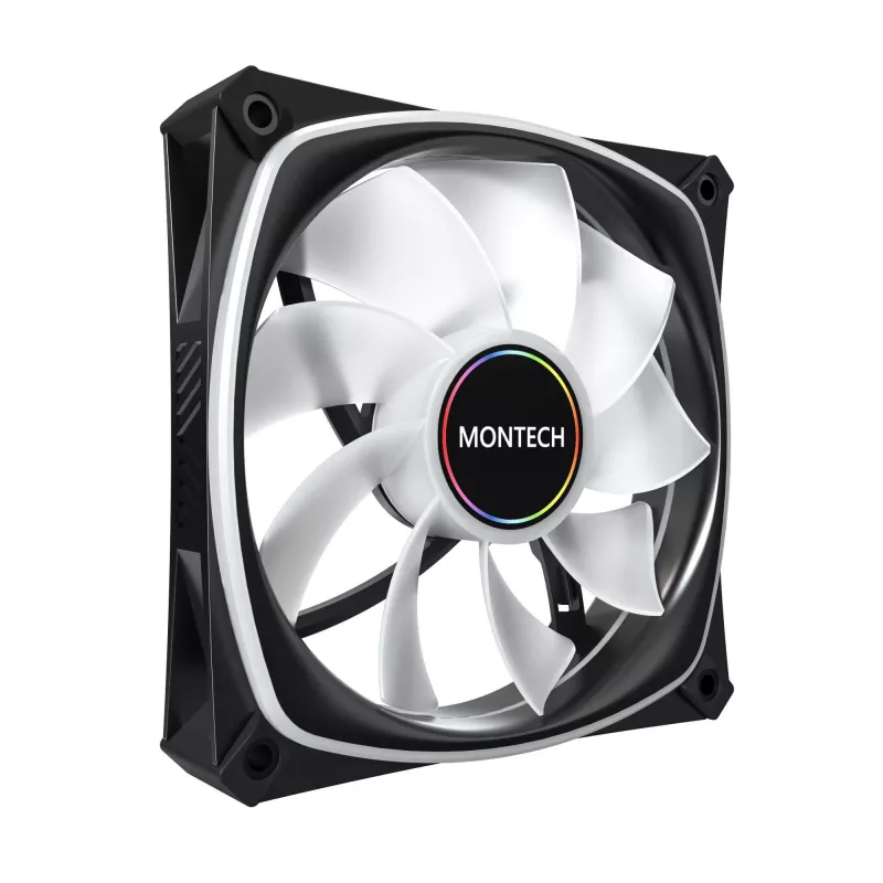 MONTECH RX120 PRO čierny 120mm ARGB balenie 3 ks