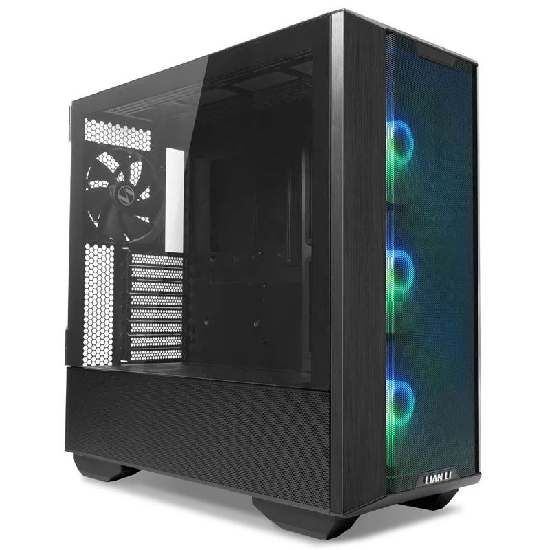 Lian Li LANCOOL III Midi-Tower čierna, priehľadná