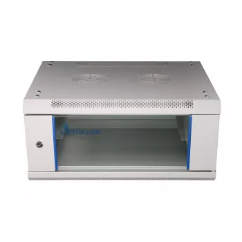 Nástenný rack 4U 600x450 sivý - Extralink