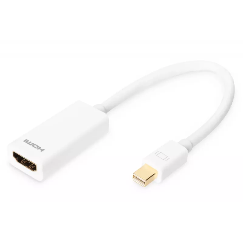 DisplayPort adaptérový kábel Digitus Mini DP na HDMI Type-A
