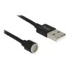 USB kábel DeLOCK 85724 USB 2.0 1,1 m čierny