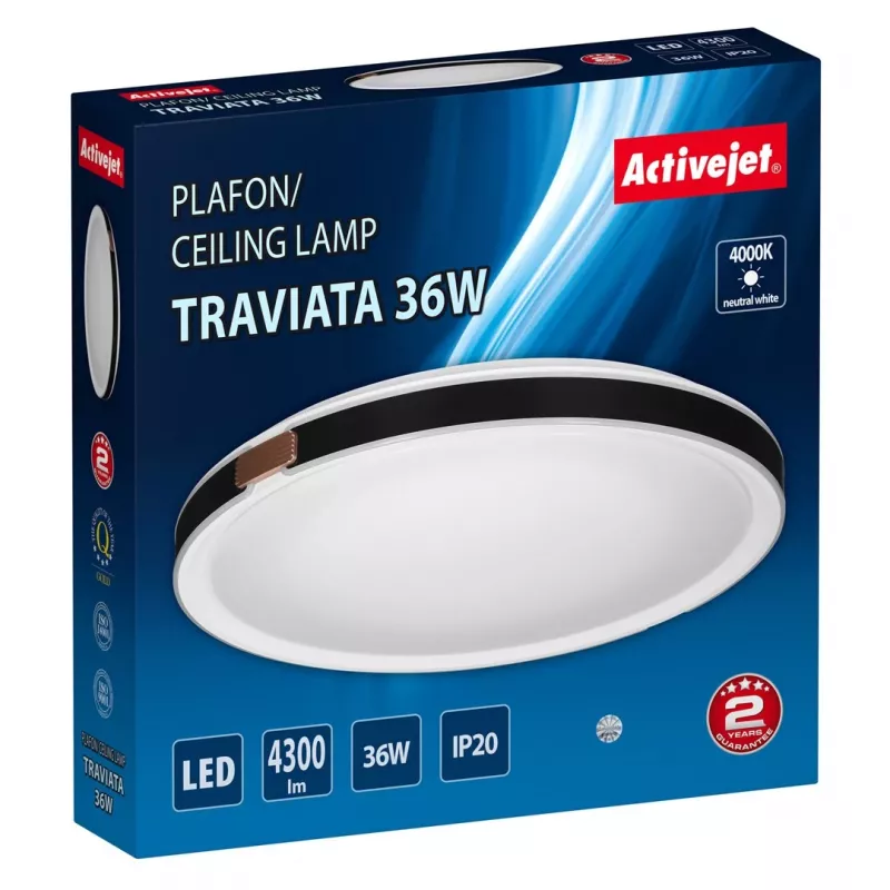 Activejet AJE-TRAVIATA LED stropné svietidlo 36W
