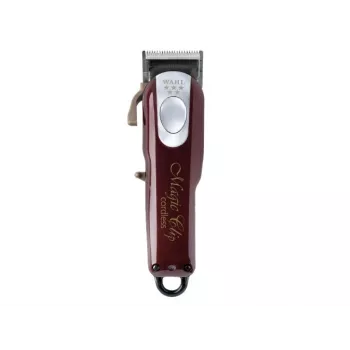 Wahl Cordless Magic Clip Burgundy strihací strojček na vlasy 0,8–2,5 mm