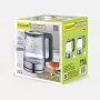 Rýchlovarná kanvica Maestro MR-053 1,7 l 2200 W sklenené telo čierna s ukazovateľom hladiny vody