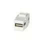 Lindy USB A na A Keystone, biela, USB A na A, USB A na A