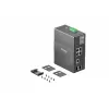TP-Link IES206GPP sieťový switch managed Gigabit Ethernet (10/100/1000) Power over Ethernet (PoE) čierny