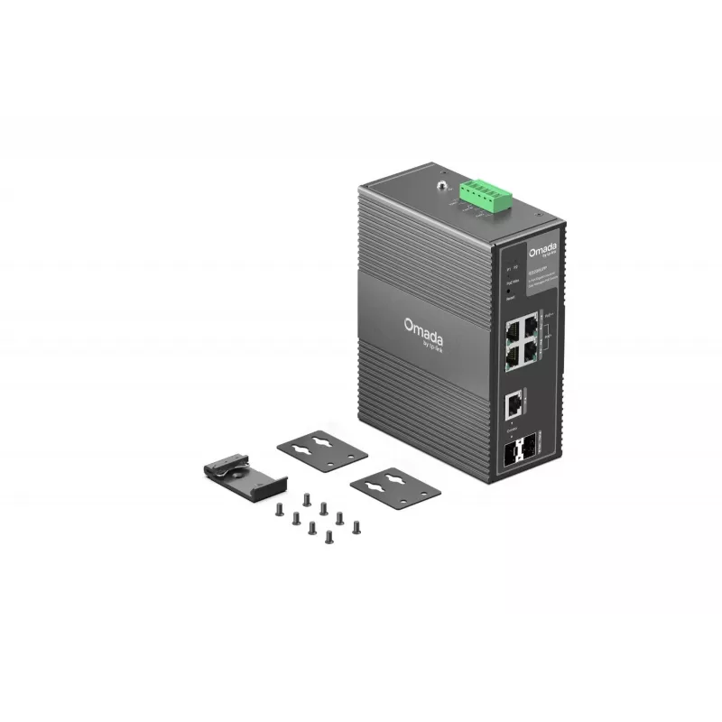 TP-Link IES206GPP sieťový switch managed Gigabit Ethernet (10/100/1000) Power over Ethernet (PoE) čierny