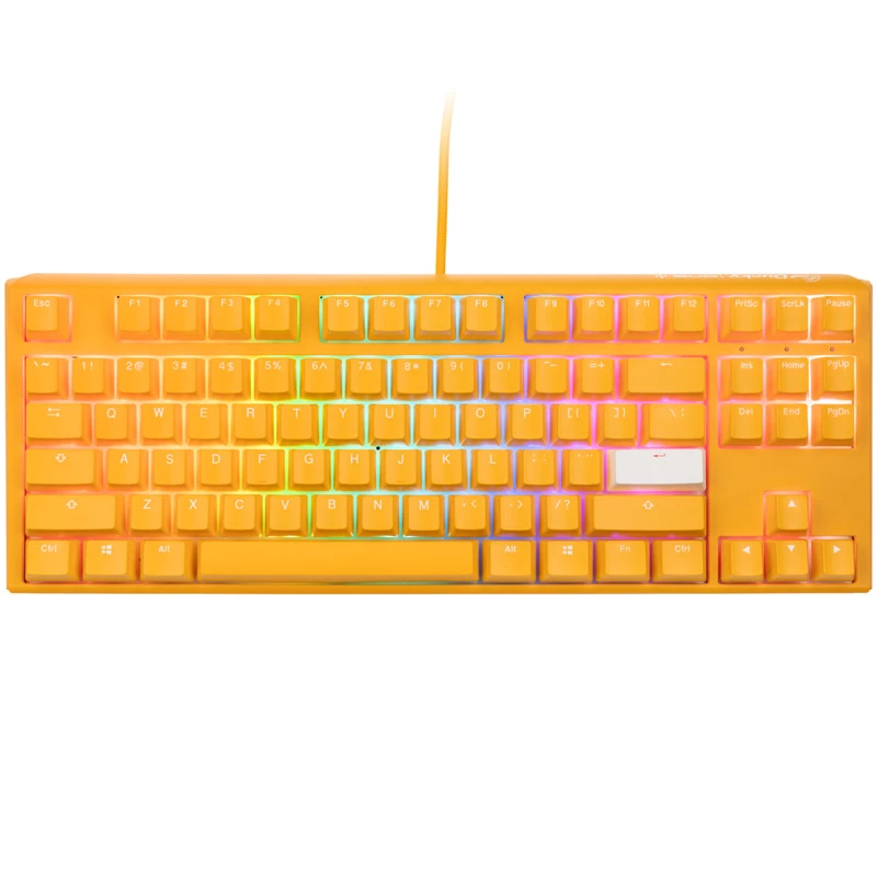 Ducky One 3 TKL klávesnica herná USB QWERTY angličtina žltá