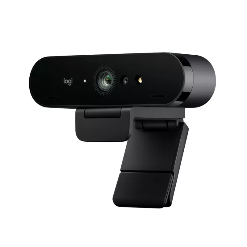 Logitech BRIO 4K Ultra HD Pro webkamera 960-001106, 4096x2160, HDR, RightLight 3, 5-násobný digitálny zoom, automatické ostrenie, USB 3.0 (USB-C), čierna