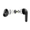 SAVIO In-Ear-TWS headset TWS-12, Bluetooth 5.3, integrovaný mikrofón, čierny
