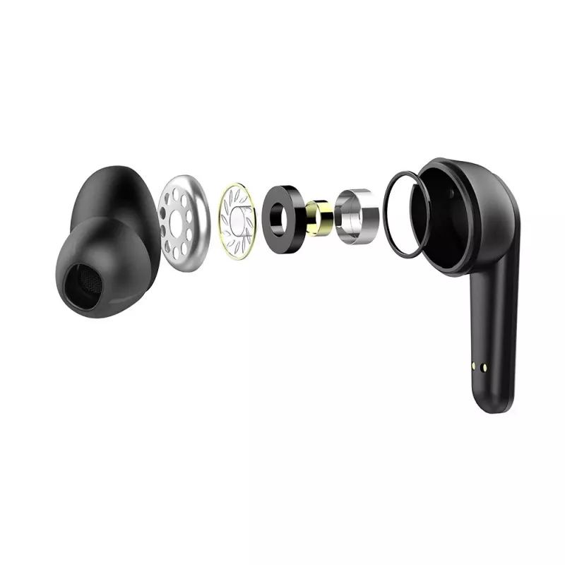SAVIO In-Ear-TWS headset TWS-12, Bluetooth 5.3, integrovaný mikrofón, čierny