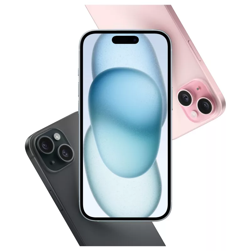 Apple iPhone 15 Plus 17 cm (6,7) Dual-SIM iOS 17 5G USB Type-C 512 GB čierna (MU1H3ZD/A)