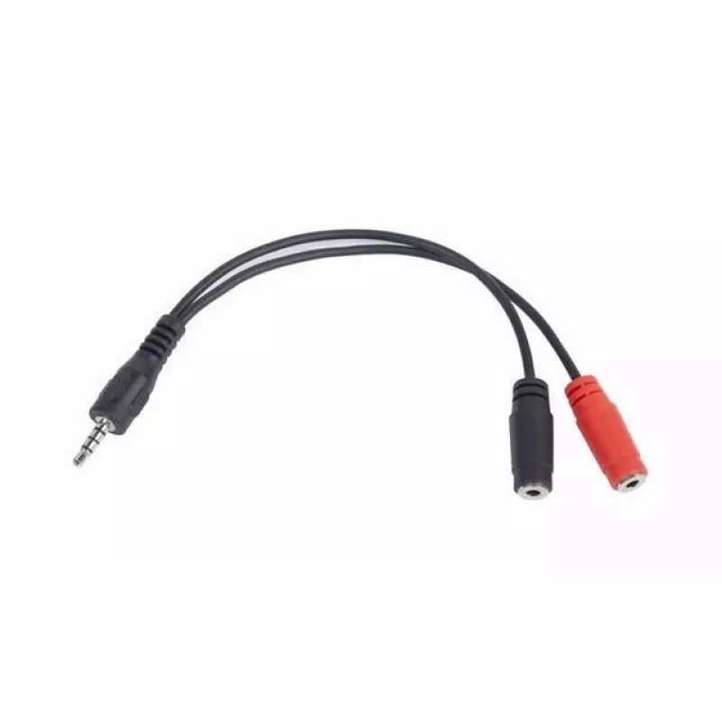 AUDIO KÁBEL 3,5MM 4-PIN NA/3,5MM S+MIC CCA-417 GEMBIRD