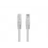 Sieťový kábel LANBERG PCU5-10CC-0025-S Cat5e U/UTP RJ-45 — 0,25 m, sivý