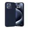 Ochranné puzdro zo silikónu Vention KUFL0-40 pre iPhone 15 Pro Max, modré
