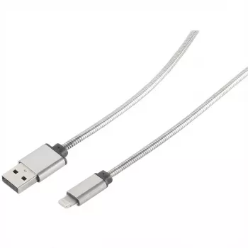 ROLINE - nabíjací/dátový kábel pre iPad/iPhone/iPod - Lightning / USB - USB Type-A, 4-pólový (samec) - Lightning (samec) - 1,8 m - tienený - (USB/USB 2.0) - biely (11.02.8322)