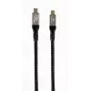 USB-C na USB-C kábel GEMBIRD CCBP-USB4-CMCM240 1,5 m, USB4 Gen 3x2, 40 Gbit/s, 240 W, čierny