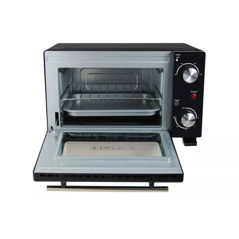 Esperanza EKO007N Calzone mini rúra, 10 l, 800 W, čierna