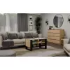 Konferenčný stolík top e shop Topeshop STOLIK KAWOWY ŁAWA MODERN 4P Dub Artisan Czern