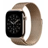 Apple Milanaise remienok na hodinky, zlatá, 46mm, S/M, MGJ44ZM/A