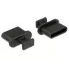 Ochranná krytka konektora samica DeLOCK 64013 USB Type-C čierna