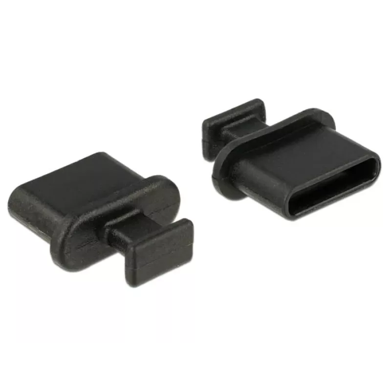 Ochranná krytka konektora samica DeLOCK 64013 USB Type-C čierna