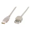 USB predlžovací kábel Digitus AK-300202-018-E 1,8 m