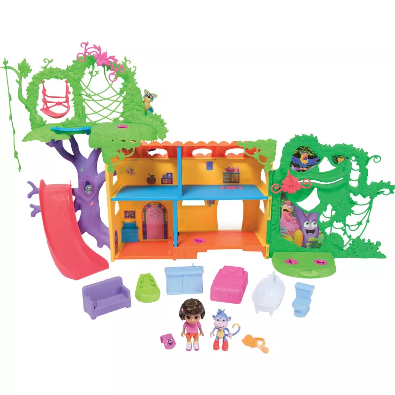 Hracia sada Usorteret Dora The Explorer Casita hracia sada pre fantazijné hranie