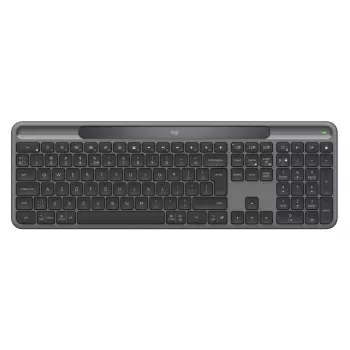 Logitech Signature Slim Solar+ K980 bezdrôtová klávesnica, US International, grafitová