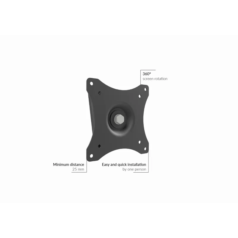 TV držiak Edbak GD03 73,7 cm 10 kg čierny