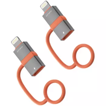 USB-C na Lightning adaptér 4smarts 541522, 27W PD, balenie 2 ks