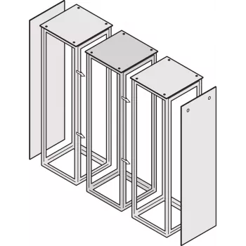 Schroff sada pre montáž vedľa seba IP55 a EMC Vstar CP (24630122)