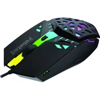 Káblová herná myš Rebeltec SHARK — ergonomický dizajn, optický senzor