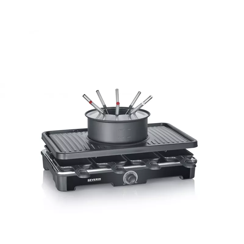 Raclette gril Severin RG 2347 8 osôb 1400 W čierny