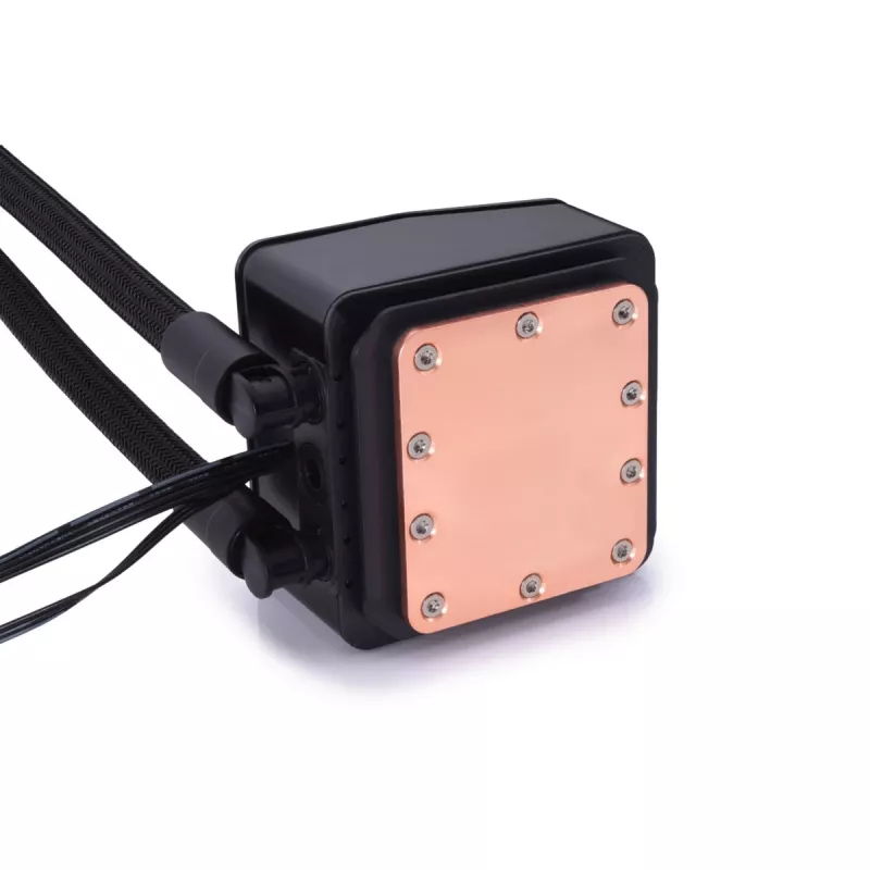 Alphacool T38 procesorová sada kvapalinového chladenia 12 cm čierna
