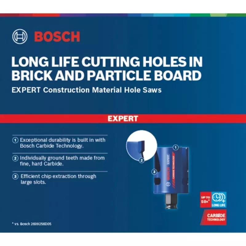 Bosch 2 608 900 490 Expert Construction Material sada vŕtacích korunok, 10 ks, 20–64 mm