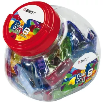 USB kľúč Emtec 32 GB USB Type-A C410 Color Mix Candy Jar