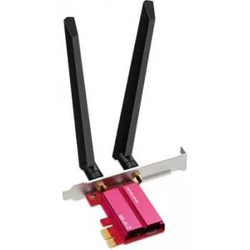 PCIe Tri-Band WiFi 7 adaptér MERCUSYS MA47BE — vysokorýchlostné WLAN pripojenie