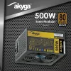 Akyga Ultimate AK-U4-500 ATX napájací zdroj 500 W, 80 PLUS Bronze, aktívne PFC, 120-mm ventilátor