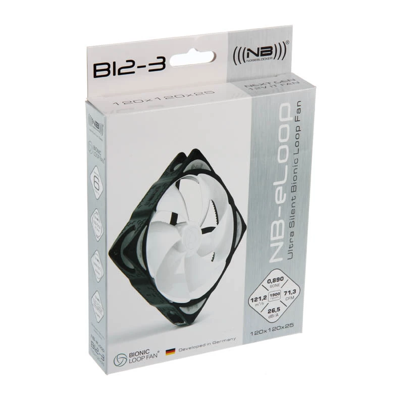 Ventilátor Noiseblocker eLoop B12-3