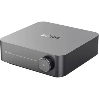 WiiM Amp tmavosivý – stereo streamingový zosilňovač