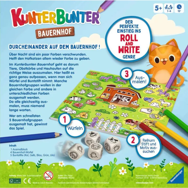 Kunterbunter Bauernhof, stolová hra